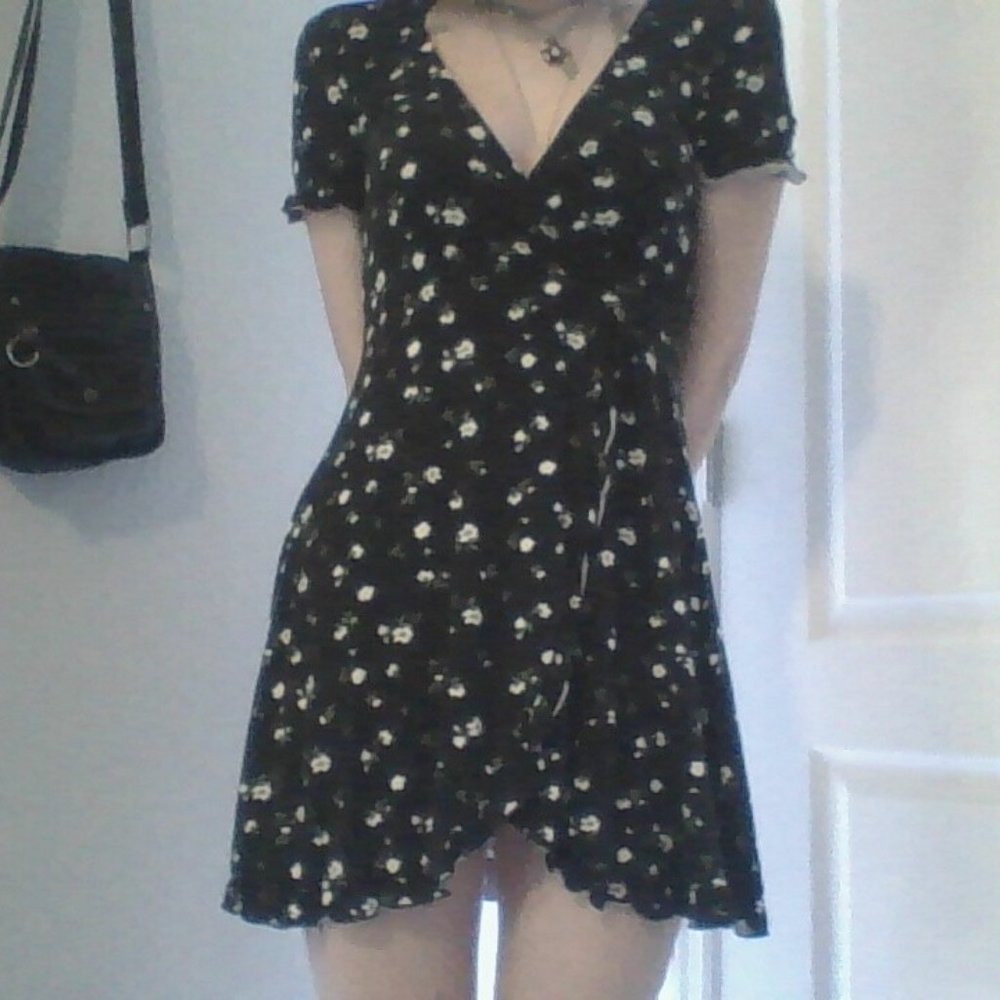 floral pint  dress